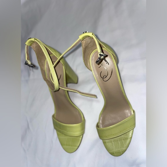 Sold NEW SAM EDELMAN YARO BLOCK HEEL SANDAL SIZE 9 - Picture 7 of 13